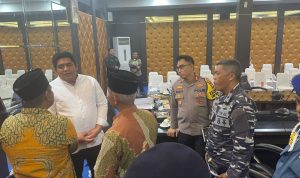 Danlanal Bintan Bersama Forkopimda Bintan