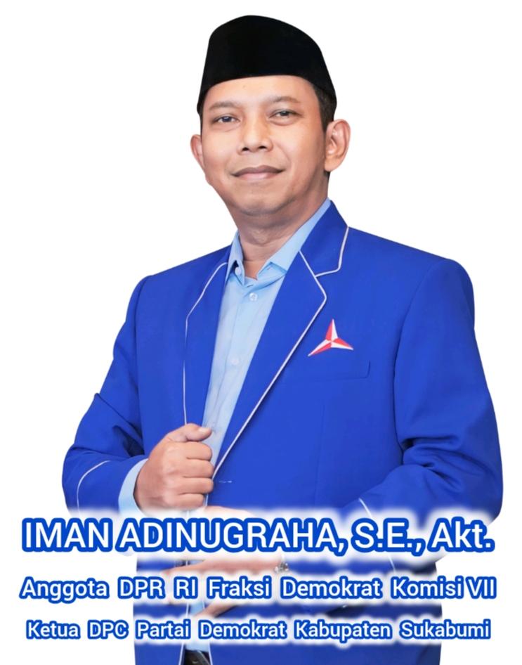 Konsistensi Iman Adinugraha untuk Partai Demokrat di Sukabumi