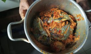 proses pencampuran bumbu