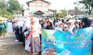 Camat Dading Tekankan Peran Guru untuk Indonesia Emas, Dalam Meriah HUT ke-80 PGRI Jampangkulon