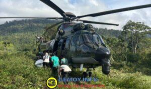 Distribusi Udara TNI AU, Desa Terisolasi Aceh Kini Terima Bantuan