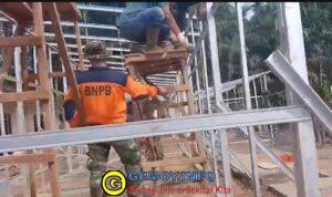 Progres Huntara di Sumbar, Dari Agam hingga Pesisir Selatan