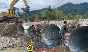 Pemerintah Pastikan Jembatan Bailey–Armco Rampung Tepat Waktu