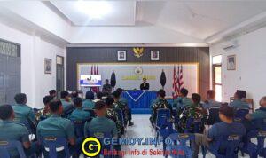 Jaga Jati Diri dan Citra TNI AL, Lanal Nias Gelar Binpers Fungsi Komando