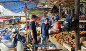 Satgas Pangan Polres Sukabumi Awasi Harga Bapokting di Pasar Palabuhanratu