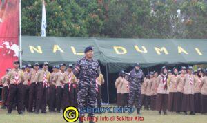 Penutupan Persami KKRI 2026, Komandan Lanal Dumai Tegaskan Peran TNI AL Dalam Pembinaan Generasi Muda Indonesia Yang Tangguh dan Berkarakter