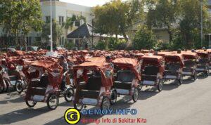 Berkat Becak Listrik Gratis dari Prabowo, Penarik Becak di Ngawi Tak Perlu Lelah Mengayuh Lagi