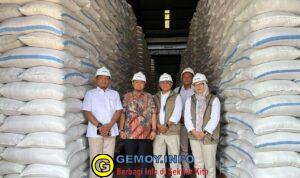Anggota Komisi III DPR RI Fraksi Partai Gerindra, Bimantoro Wiyono, Tinjau Gudang Bulog Candirejo Nganjuk