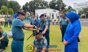 Lanal Sabang Gelar Upacara Kenaikan Pangkat Prajurit