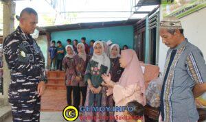 Peringati HUT Ke-40, Lanal Bengkulu Salurkan Bantuan Sembako Ke Panti Asuhan