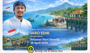 Jaro Edik Sampaikan Ucapan Selamat Hari Hansip, Tegaskan Peran Keamanan untuk Kemajuan Desa Cicadas
