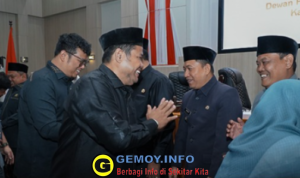 DPRD Kabupaten Sukabumi Perkuat Silaturahmi Lewat Halal Bihalal di Ruang Paripurna