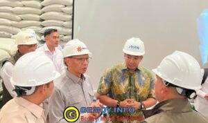 Legislator Gerindra M Husni dan Ade Jona di Bulog Sumut