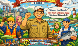 Sri Padmoko: Buruh dan Nelayan, Garda Terdepan Sukabumi Mubarokah