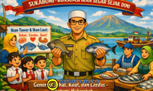 Sri Padmoko Dorong Anak Gemar Makan Ikan Sejak Dini