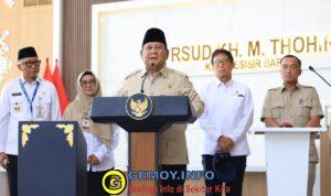 400 RS dan Modernisasi 10 Ribu Puskesmas dalam 3 Tahun Ditargetkan Prabowo