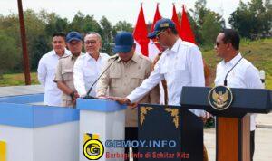 Biaya Angkut Jadi Lebih Murah, Tak Boleh Ada Daerah Tertinggal, Prabowo Resmikan 1.151 Km Jalan Daerah