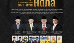 DPRD Kabupaten Sukabumi Serukan Semangat Berbagi dan Persatuan di Idul Adha 1447 H