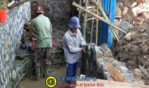 Dinas PU Sukabumi Rekonstruksi DI Cipamatutan Infrastruktur Pertanian Maju, Unggul, Berbudaya, dan Berkah