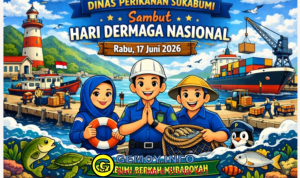 Dinas Perikanan Sukabumi Sambut Hari Dermaga Nasional, Rabu 17 Juni 2026, Sukabumi Berkah Mubarokah
