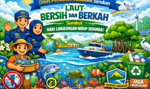 Dinas Perikanan Sukabumi Serukan Laut Bersih dan Berkah, sambut Hari Lingkungan Hidup Sedunia