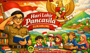 Sri Padmoko Semangat Bersatu, Berdaulat, dan Berkah di Hari Lahir Pancasila dengan Sukabumi Mubarokah