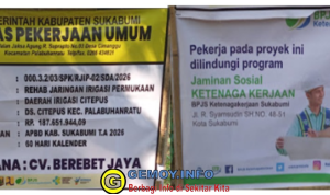 Dinas PU Sukabumi Rehabilitasi Jaringan Irigasi Citepus, Perkuat Ketahanan Pangan Petani Jadi Berkah Mubarokah