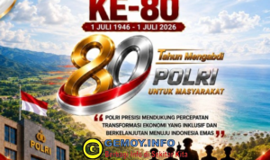 Dispar Sukabumi Ucapkan Dirgahayu Hari Bhayangkara ke-80