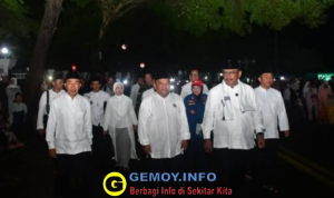 Ketua DPRD Sukabumi Ikuti Doa Bersama Sambut Tahun Baru Islam 1448 Hijriah yang digelar Pemkab