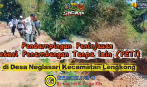 Satpol PP Sukabumi Dampingi ESDM Jabar Tutup Tambang Ilegal