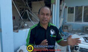 Gedung Perpustakaan Nagekeo Rusak Pasca Gempa, Anak-anak Kehilangan Ruang Belajar