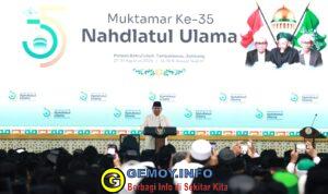 Muktamar ke-35 NU Jombang, Prabowo Tegaskan NU Selalu Hadir di Saat Krisis