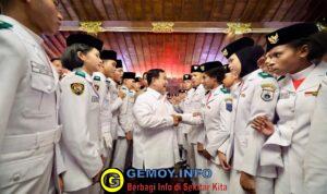 Prabowo Apresiasi Dedikasi Para Petugas HUT Kemerdekaan