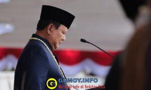 Presiden Prabowo Ajak Peserta Upacara HUT RI ke‑81 Menundukkan Kepala untuk Korban Bencana