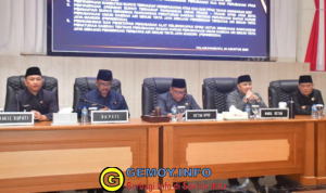 Rapat Paripurna DPRD Bupati Asep Japar Paparkan Agenda APBD dan Transformasi BUMD Menuju Sukabumi Mubarokah