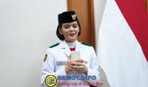 Sosok Celina Olivia Apriani Theo, Pelajar SMK Negeri 5 Pontianak, Mengukir Sejarah Membawa Baki Merah Putih di Istana Merdeka