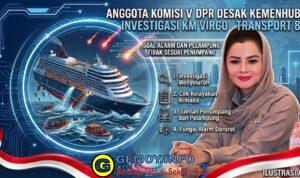 Anggota Komisi V DPR desak Kemenhub investigasi KM Virgo Transport 8 soal alarm dan pelampung tidak sesuai penumpang Anggota Komisi V DPR desak Kemenhub investigasi KM Virgo Transport 8 soal alarm dan pelampung tidak sesuai penumpang
