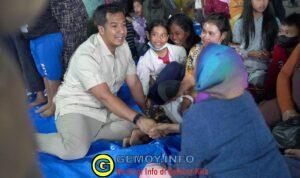 Legislator Gerindra Temui Pengungsi Sinabung, Dorong Kebutuhan Warga Segera Dipenuhi