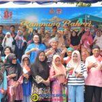 Prajurit Lanal Bintan Turut Serta Mendukung Bakti Kesehatan dan Bakti Sosial Kampung Bahari Nusantara Warna-Warni Pulau Penyengat