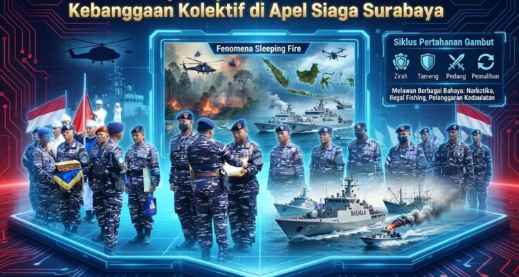 Mantap! Prajurit Lanal Bintan Raih Kebanggaan Kolektif di Apel Siaga Surabaya